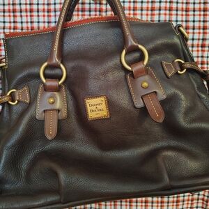 Dooney & Bourke Men's Brown Leather Bag